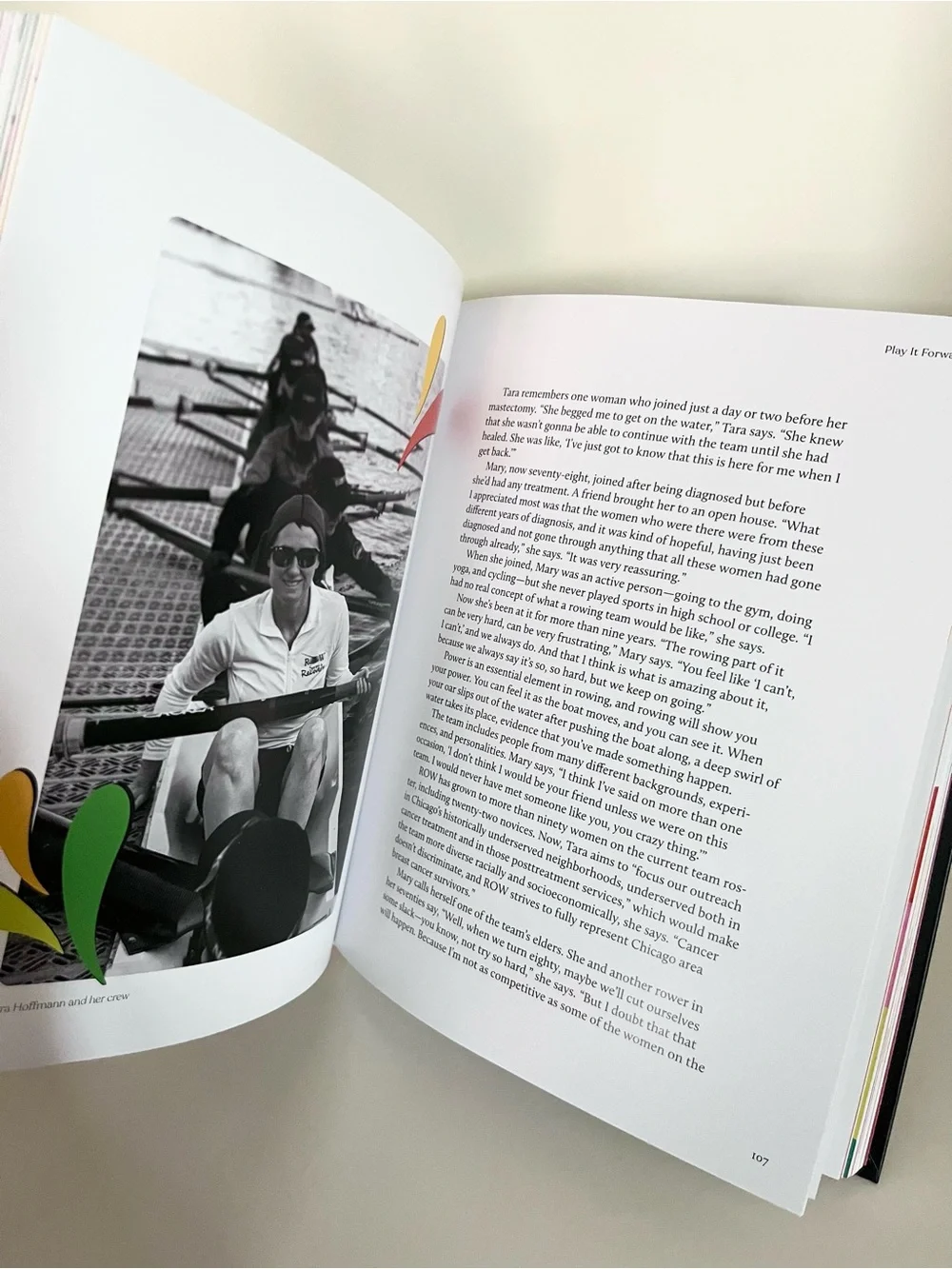 Women in sports hardcover book full color